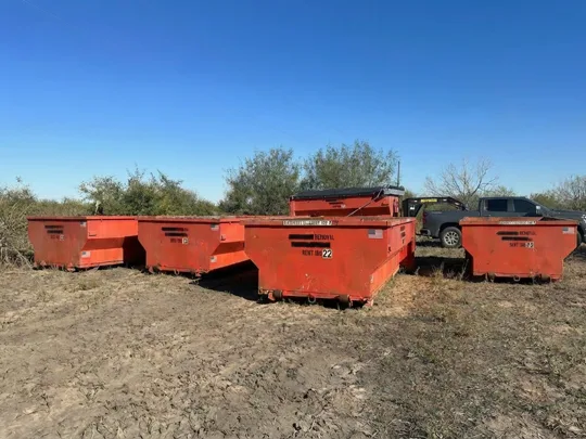 Whisky Water dumpster fleet ready for delivery